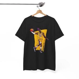 Lebron James Los Angeles Lakers Graphic Tee - Cool Basketball Fan Shirt